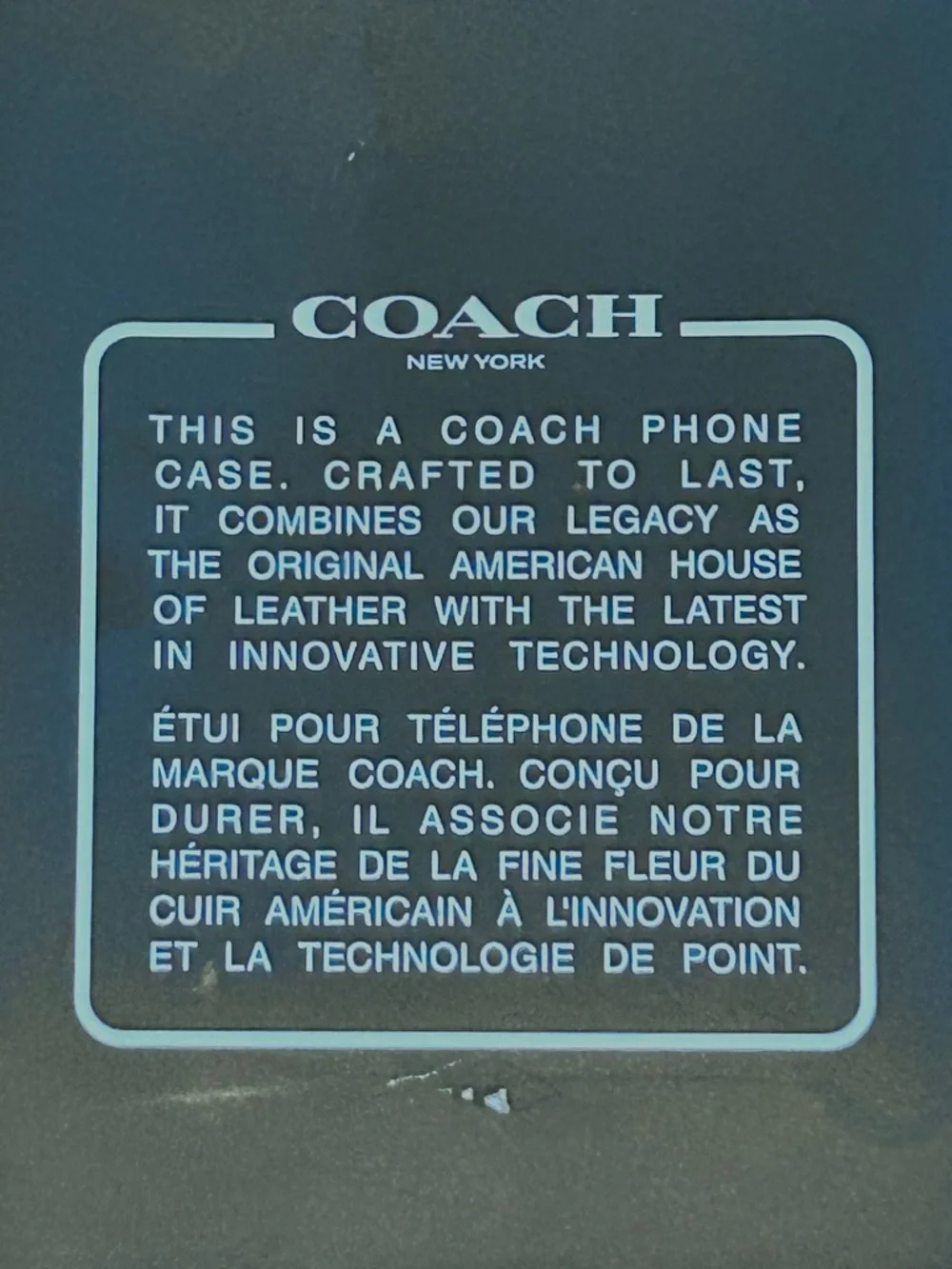 COACH Clear Signature Ombré Monogram Pattern iPhone 16 Pro Max MagSafe Case NIB - Picture 13 of 15